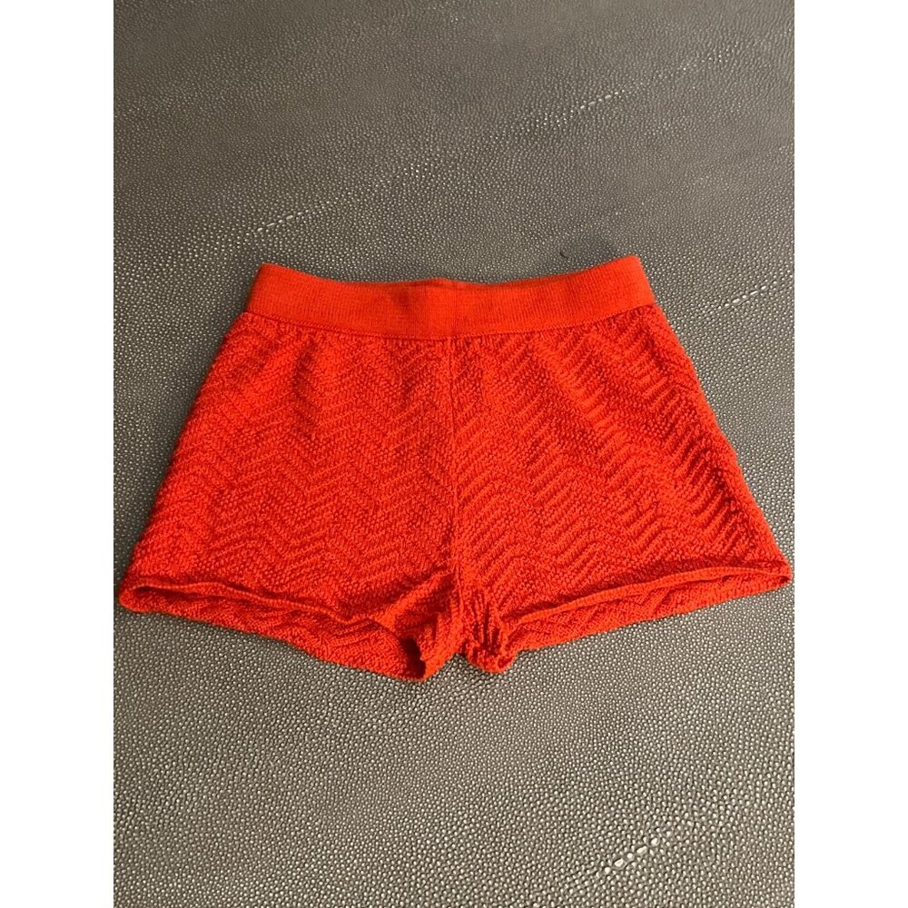 Misha Chevron Persimmon Beach shorts 4/5 VGUC